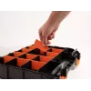 Storage box DeLOCK 18417 Rectangular Plastic Black Orange 270x320x80mm