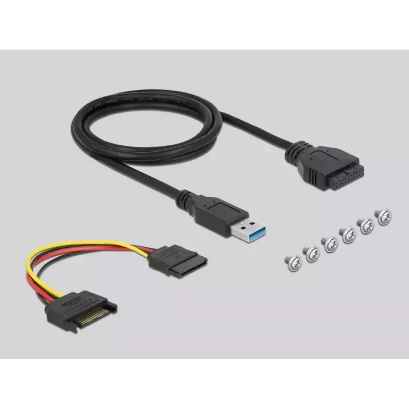 DeLOCK Front Panel 3.5 inch USB 5 Gbps 1 x USB Type-C + 2 x USB Type-A + SD and Micro SD slot