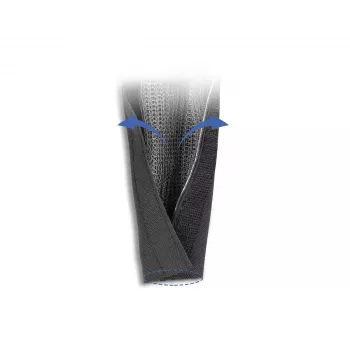 DeLOCK EMI Shielding braided sleeve 1 m x 30 mm black
