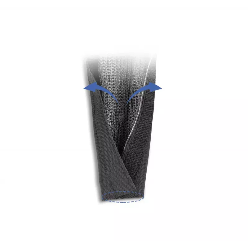 DeLOCK EMI Shielding braided sleeve 1 m x 30 mm black