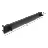 Rack blind panel DELOCK 67208, ABS plastic, black, 1U