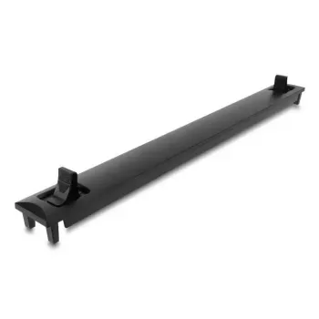 Rack blind panel DELOCK 67208, ABS plastic, black, 1U