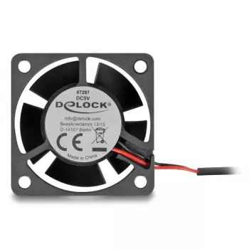 Fan DELOCK 67287 axial 4 cm, 5 V DC, ball bearing, 0.19 m³/h, black