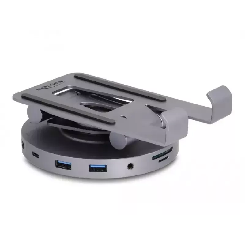 DeLOCK Tablet and Laptop Docking Station 4K HDMI USB Hub SD Micro SD PD 3.0