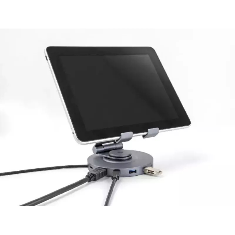 DeLOCK Tablet and Laptop Docking Station 4K HDMI USB Hub SD Micro SD PD 3.0