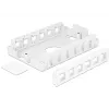 Electrical junction box DeLOCK 86172 Stainless steel White 111.6x171x38 mm