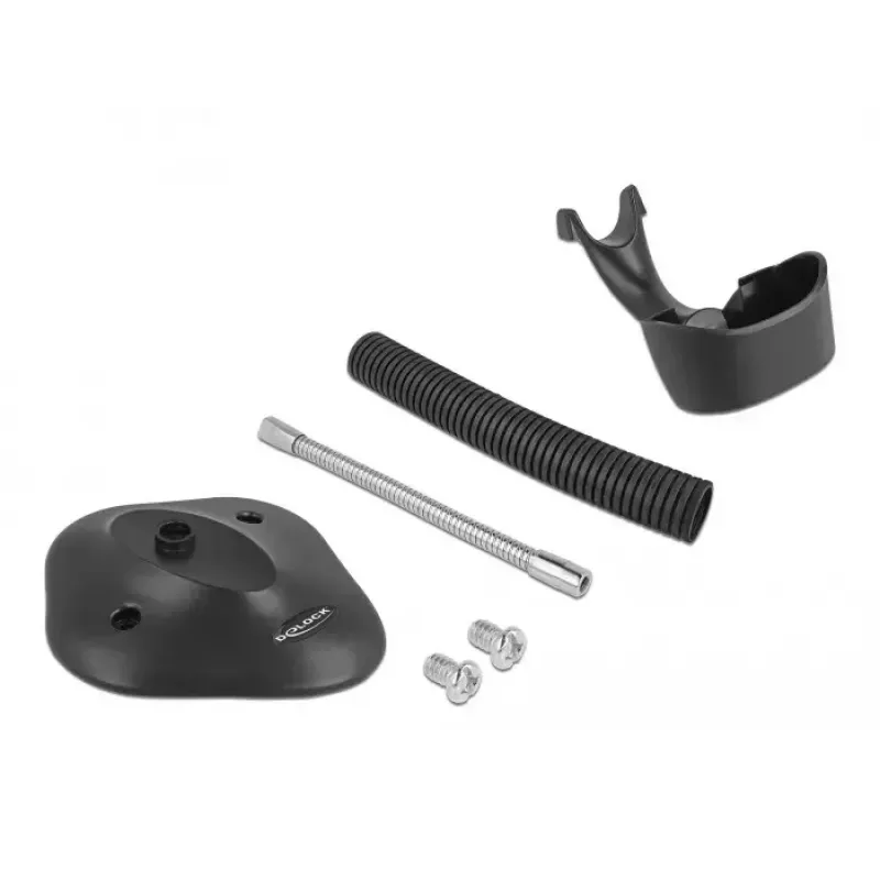 Stand DeLOCK Barcode Scanner stand with holder flexible black