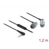 Headset DeLOCK 27183 In-Ear Headphones 3.5mm Jack Microphone Volume Control