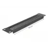 Vented blank panel DeLOCK 10 inch Network Cabinet Panel vertical 1U black
