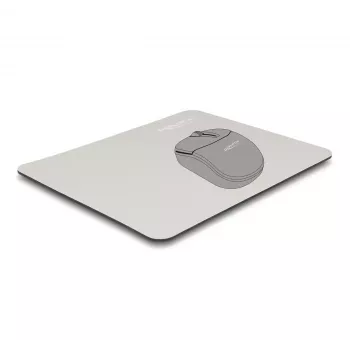 Mouse Pad DeLOCK 12147 Grey 180x220 mm Rubber Non-slip