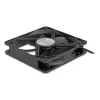 DELOCK 67292 Computer Case Fan 120 mm Black, Ball Bearing, 5 V DC, Airflow 1.73 m³/h