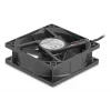 Computer case fan DELOCK 67296 — 80 mm, ball bearing, 0.97 m³/h, black