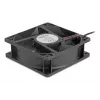 Fan DELOCK 67298 120 mm Black 12 cm Ball Bearing 12 V DC 3.53 m³/h
