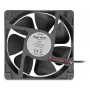 Fan DELOCK 67298 120 mm Black 12 cm Ball Bearing 12 V DC 3.53 m³/h