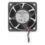 Computer case fan DELOCK 67300 — 60 mm axial fan, 24 V, ball bearing, black