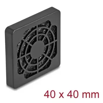 Fan grill DeLOCK 67309 ABS Black 43.5mm 32x32mm
