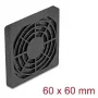 Fan grill DeLOCK 67310 ABS Black 64mm 50x50mm
