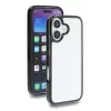 Protective case cover for iPhone 17 by DELOCK, transparent black, fits 16 cm (6.3 inch) screen