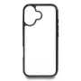Protective case cover for iPhone 17 by DELOCK, transparent black, fits 16 cm (6.3 inch) screen