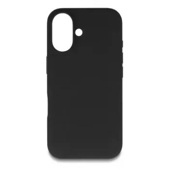 Protective silicone MagSafe case for iPhone 17 by DELOCK — soft-touch, black, cover, fits up to 16 cm (6.3 inch) screen
