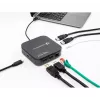 DeLOCK Thunderbolt 3 Mini Docking Station 8K DisplayPort HDMI USB LAN Audio PD 3.0