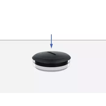 Tube Cap DeLOCK 60228 Black Nylon