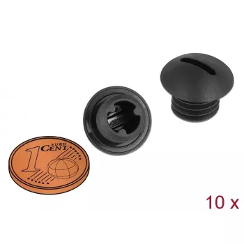 Tube Cap DeLOCK 60228 Black Nylon