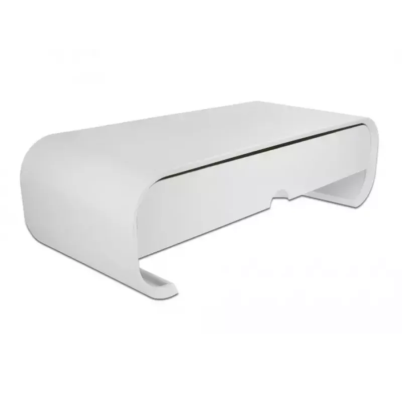 Monitor Stand DeLOCK 18324 with Drawer White