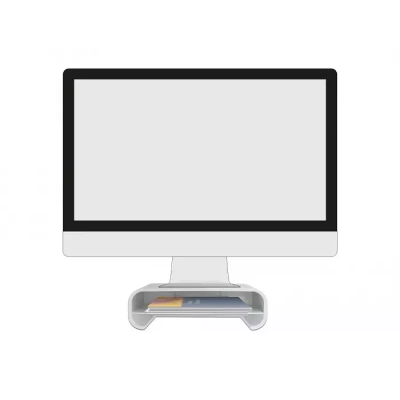 Monitor Stand DeLOCK 18324 with Drawer White