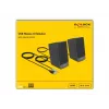 Stereospeakers DELOCK 27001, 2.0, USB powered