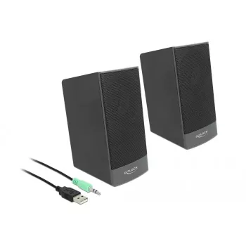 Stereospeakers DELOCK 27001, 2.0, USB powered