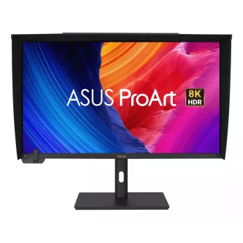 32 inch ASUS ProArt PA32KCX 8K Ultra HD (7680×4320) IPS LCD monitor, 5 ms, 1000 cd/m², USB 3.2 Gen 2, VESA, built-in speakers