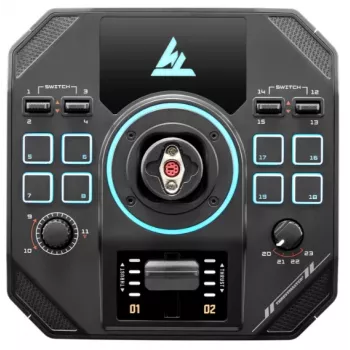 Gaming Wheel Base Thrustmaster Sol‑R 5 Base Black USB Type‑C, Analogue/Digital, for PC, 196×196×67 mm
