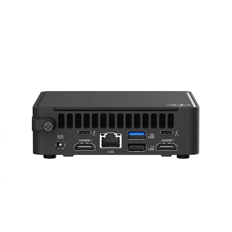 ASUS NUC RNUC15CRKU5063C2 Intel Core Ultra 5 225H 16 GB DDR5-SDRAM 512 GB SSD Windows 11 Pro Mini PC Black