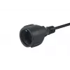 Equip 112183 power cable Black 10 m CEE7/7 CEE7/3