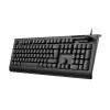 CONCEPTRONIC USB Keyboard with Smart ID Card Reader KAYNE01IT — Full-size 105-key, Italian layout, Wired, 1.5 m cable, Black