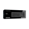 CONCEPTRONIC USB Keyboard with Smart ID Card Reader KAYNE01IT — Full-size 105-key, Italian layout, Wired, 1.5 m cable, Black