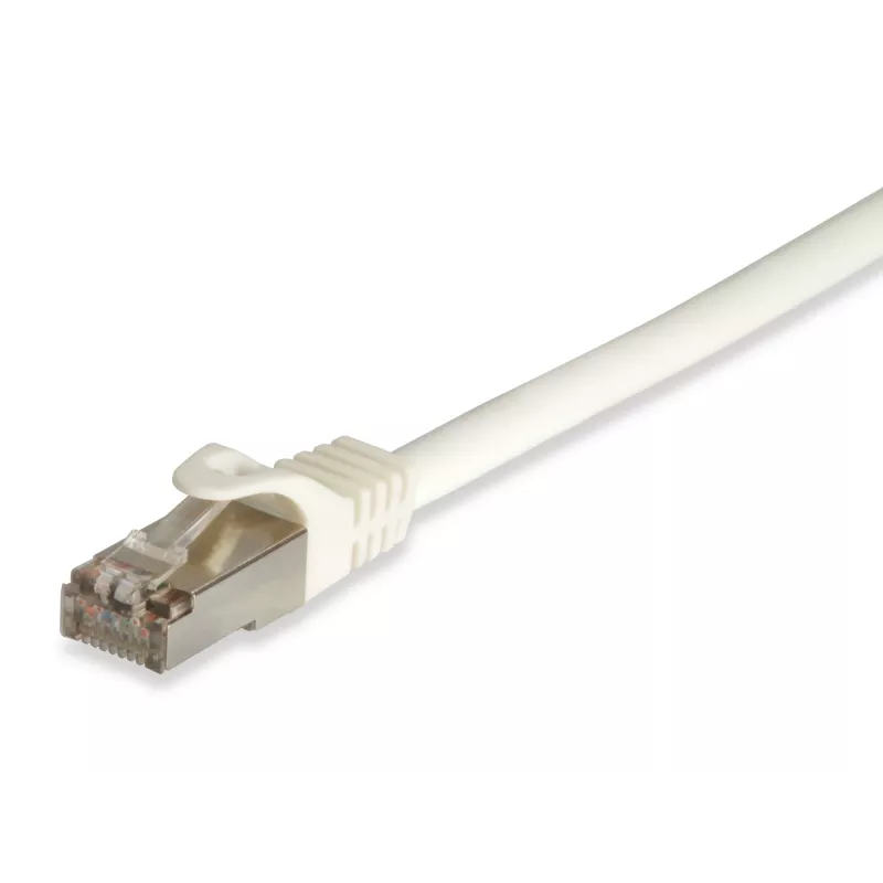 Equip Cat.6A Pro S/FTP Patch Cable, 10m, White, 10 m, Cat6a, S/FTP (S-STP), RJ-45, RJ-45, White