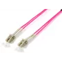 Equip LC/LC Fiber Optic Patch Cable, OM4, 2m, 2 m, OM4, LC, LC