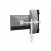 Equip 17 inch-32 inch Articulating Dual Monitor Desk Mount Bracket, White