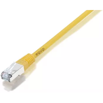 Equip Cat.5e F/UTP Patch Cable, 2.0m, Yellow, 2 m, Cat5e, F/UTP (FTP), RJ-45, RJ-45, Yellow