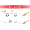 Equip Cat.6 S/FTP Patch Cable, 10m, Yellow, 10 m, Cat6, S/FTP (S-STP), RJ-45, RJ-45, Yellow