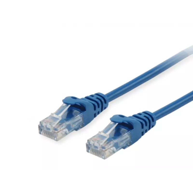 Equip Cat.6A U/UTP Patch Cable, 1m, Blue