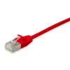 Equip Cat.6A F/FTP Slim Patch Cable 0.15m Red 10000 Mbit/s