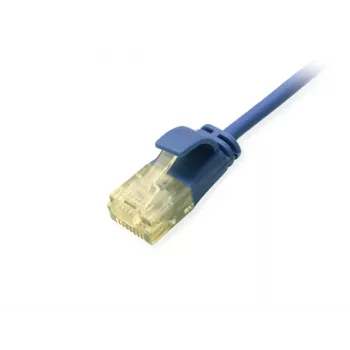 Equip Cat.6A U/UTP Slim Patch Cable 1m Blue 10000 Mbit/s