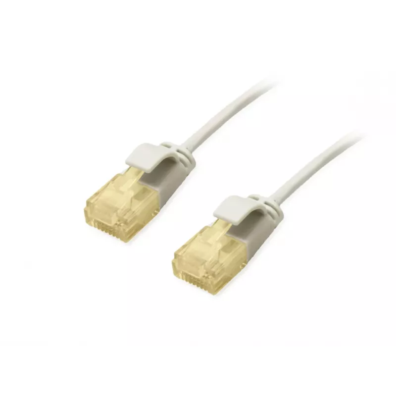 Equip Cat.6A U/UTP Slim Patch Cable 2m Grey 10000 Mbit/s