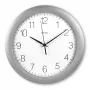 Hama Teneriffa Analog clock Round Silver, White