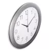 Hama Teneriffa Analog clock Round Silver, White