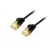 Equip Cat.6A U/UTP Slim Patch Cable, 5.0m, Black