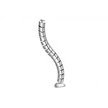 Cable sleeve Equip Double-Channel Cable Management Spine Silver